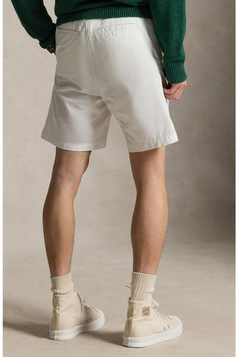 Prepster Cotton Twill Chino Shorts, Alternate, color, CERAMIC WHITE