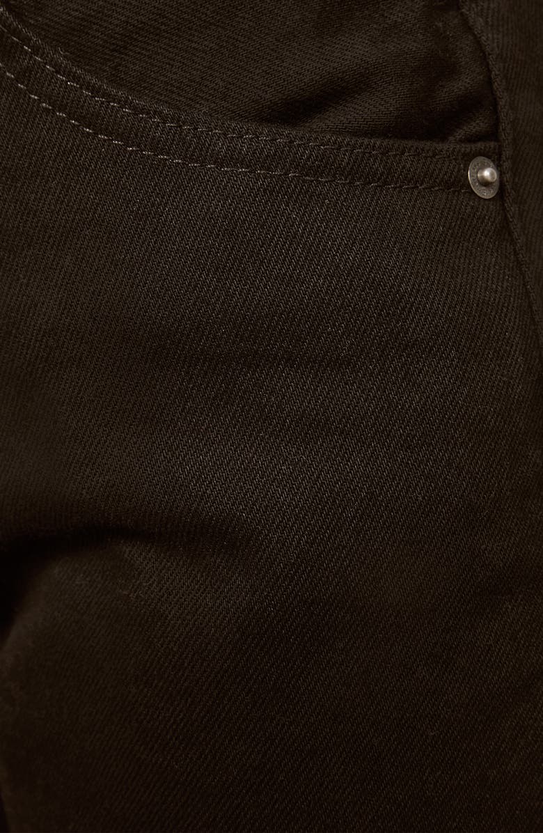 Reformation Cynthia High Waist Relaxed Jeans, Alternate, color, Black