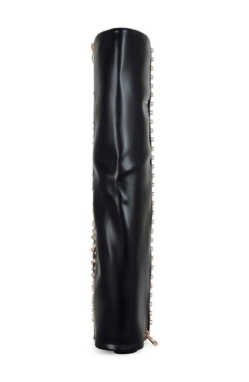 Azalea Wang Agustue Knee High Boot In Black