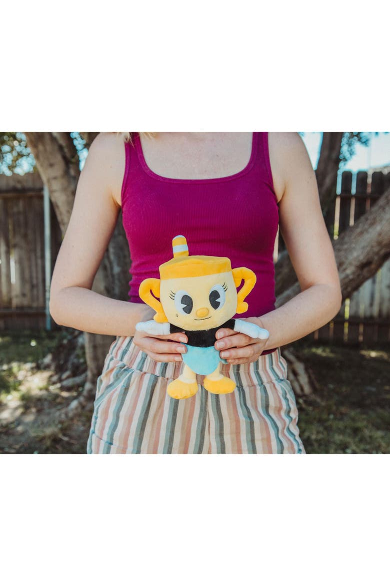 Cuphead 8-Inch Collector Plush Toy | Ms. Chalice, Alternate, color, Orange