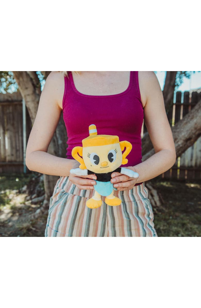 Toynk Cuphead 8-Inch Collector Plush Toy | Ms. Chalice, Alternate, color, Orange