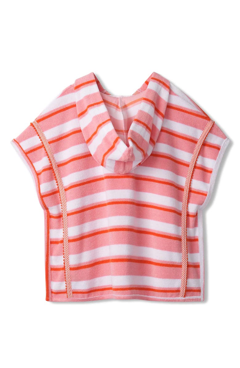 Hatley Kids' Stripe Hooded Cover-Up, Alternate, color,