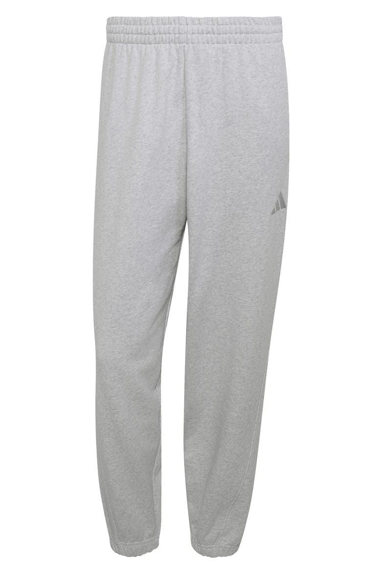 French Terry Joggers, Main, color, LIGHT GREY HEATHER