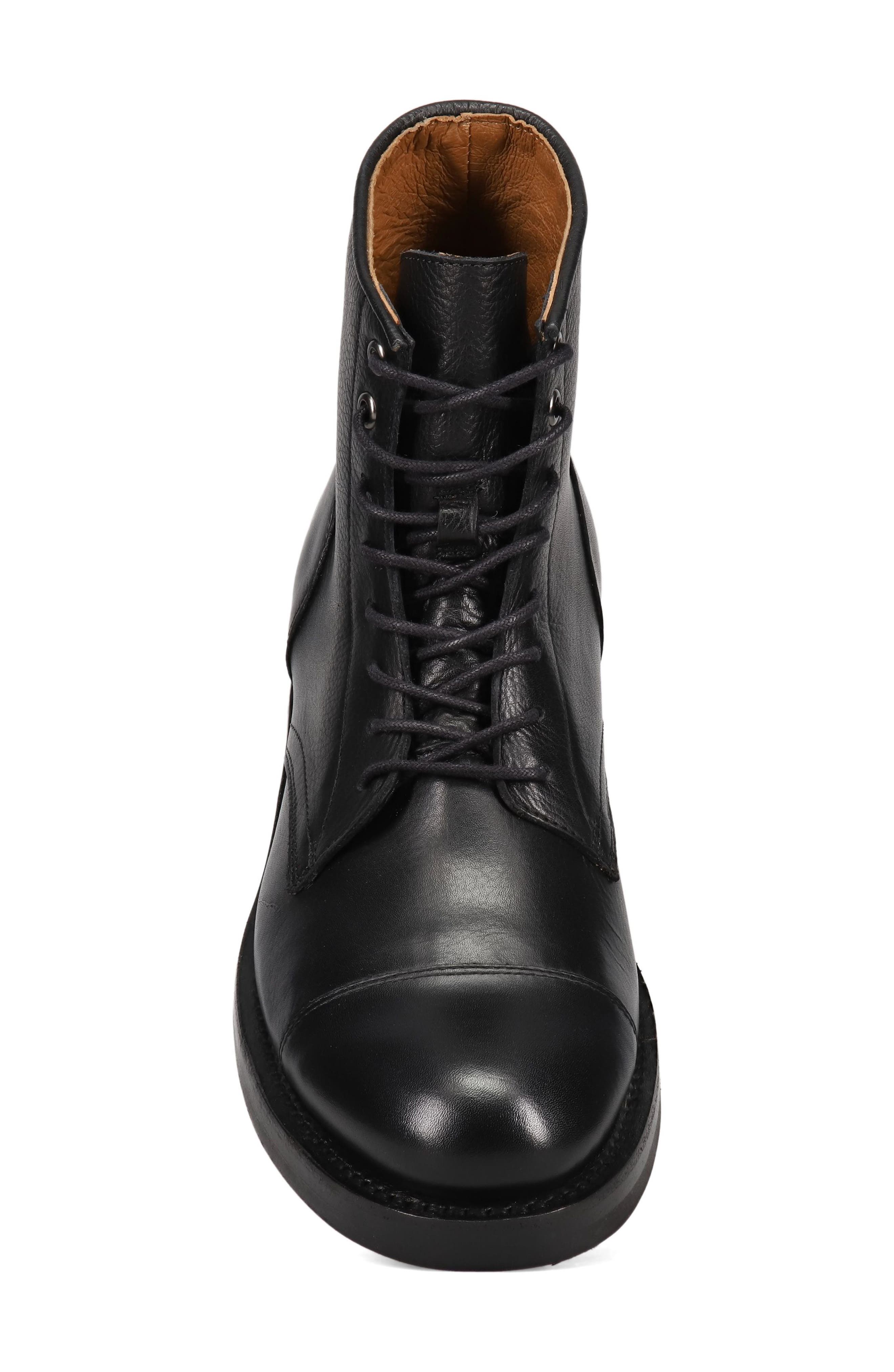 Frye Dylan Cap Toe Boot, Alternate, color, Black
