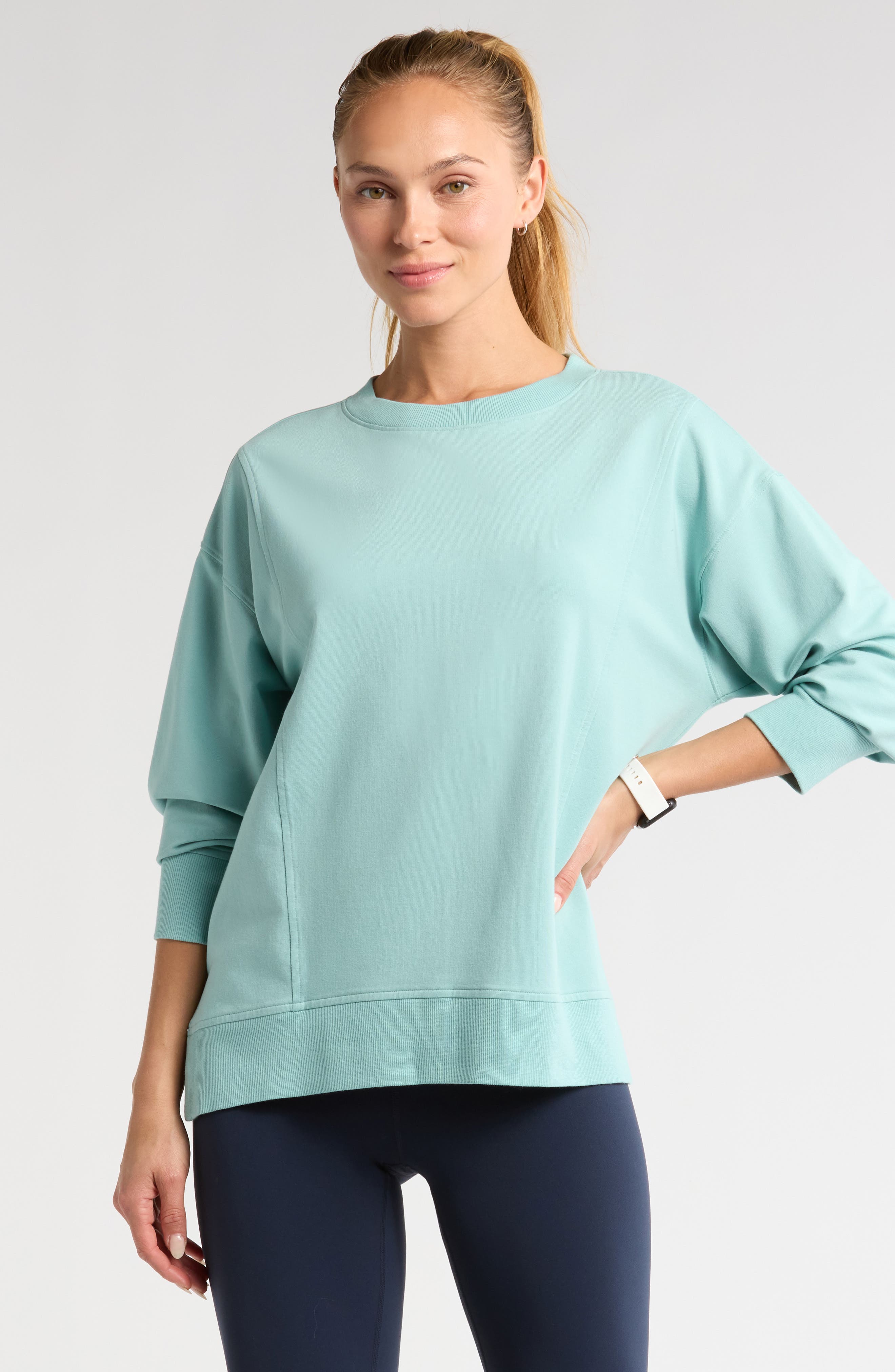 Women's Zella Crewneck Sweatshirts | Nordstrom