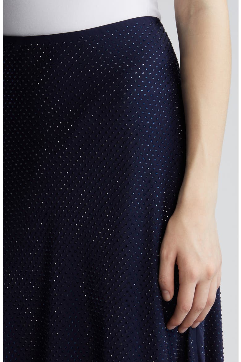 Dallas Studded Skirt, Alternate, color, MIDNIGHT BLUE