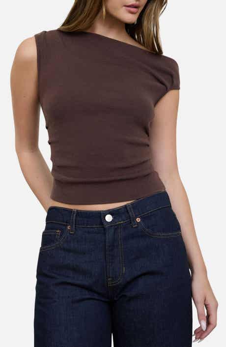 Asymmetrical Rib Top