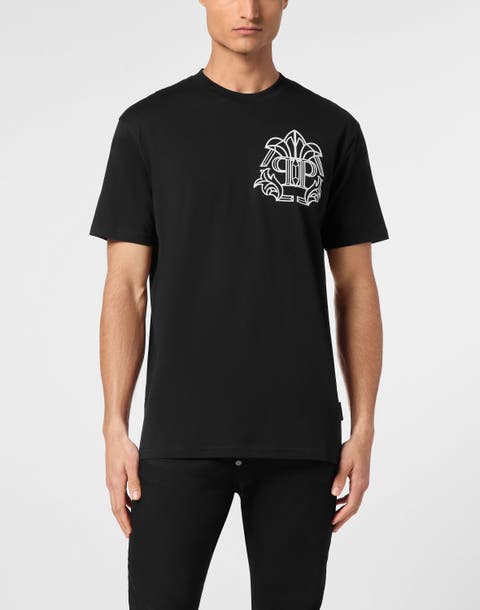 T-Shirt Round Neck Ss Skull&Amp;Bones Men