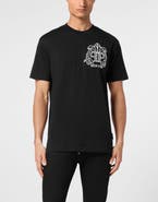 PHILIPP PLEIN T-Shirt Round Neck Ss Skull&Amp;Bones Men