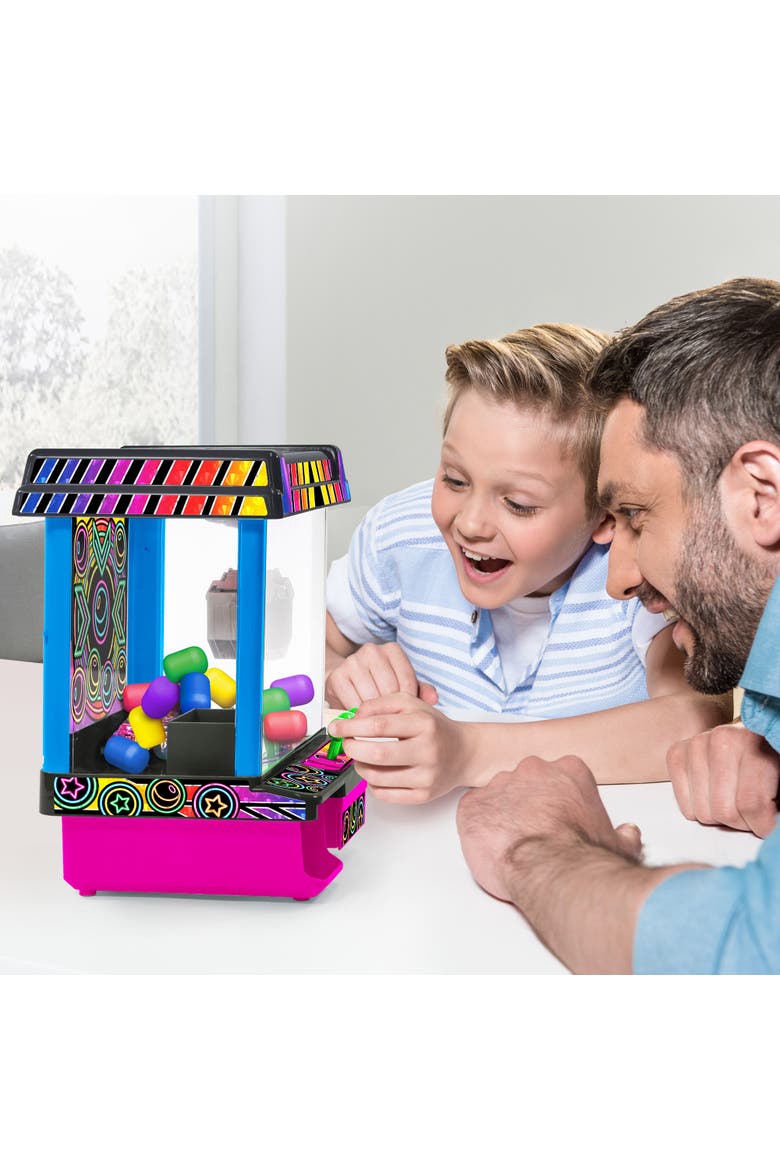 Electronic Arcade Claw Crane Game, Alternate, color, Multicolored