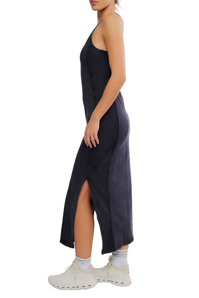FP Movement Hot Shot Sleeveless Maxi Dress, Alternate, color, BLACK