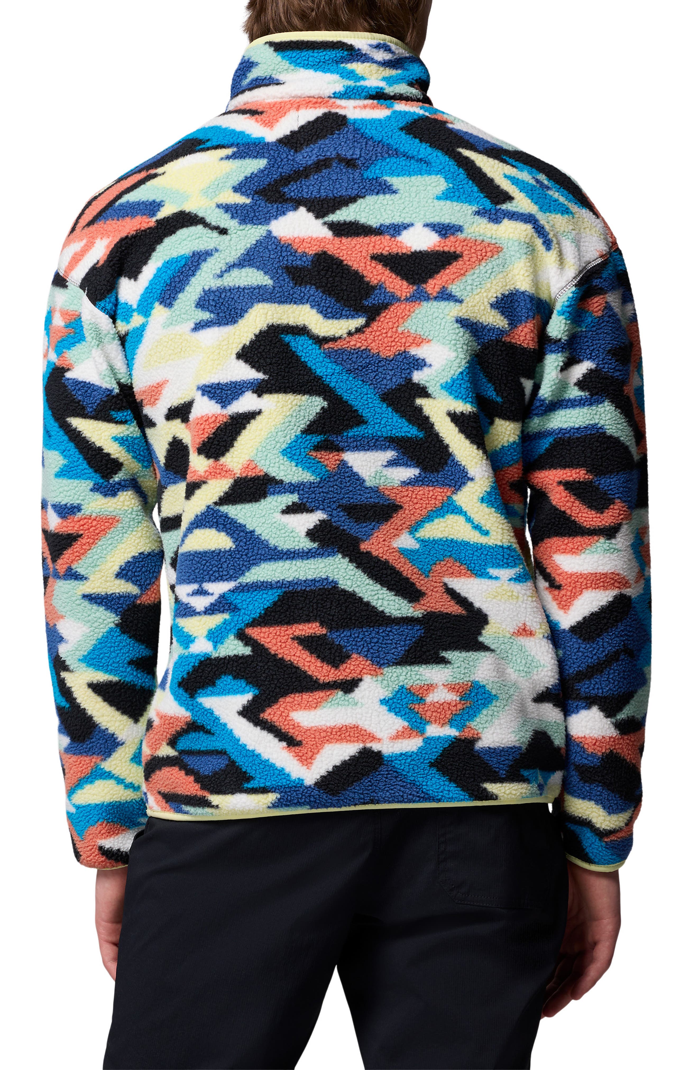 Helvetia II Print Fleece Pullover - image 2