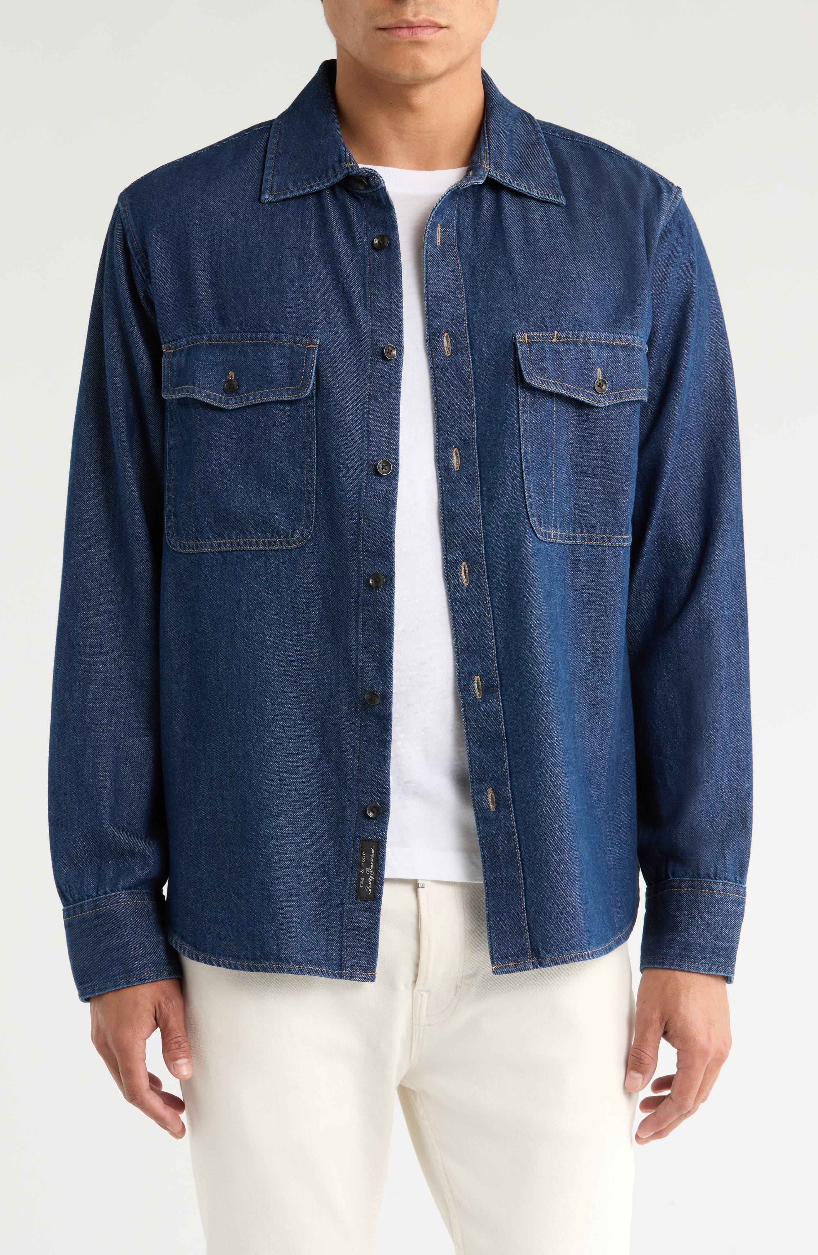 rag & bone Jack Engineered Denim Shirt Jacket