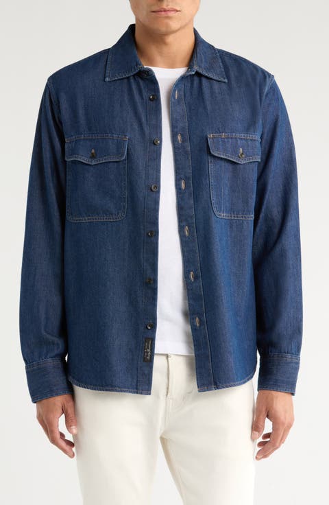 Jack Engineered Denim Shirt Jacket