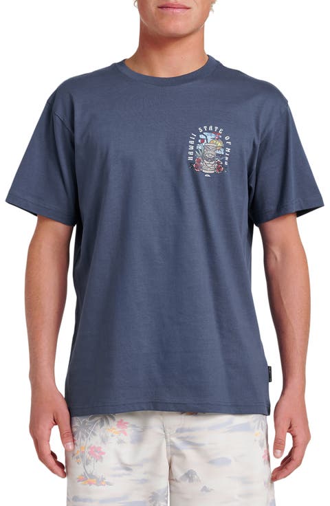 Hawaii Tiki Graphic T-Shirt