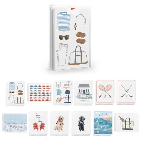 Weekender Society Greeting Card Pack Assorted Set