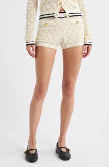 FRAME Rookie Pointelle Shorts