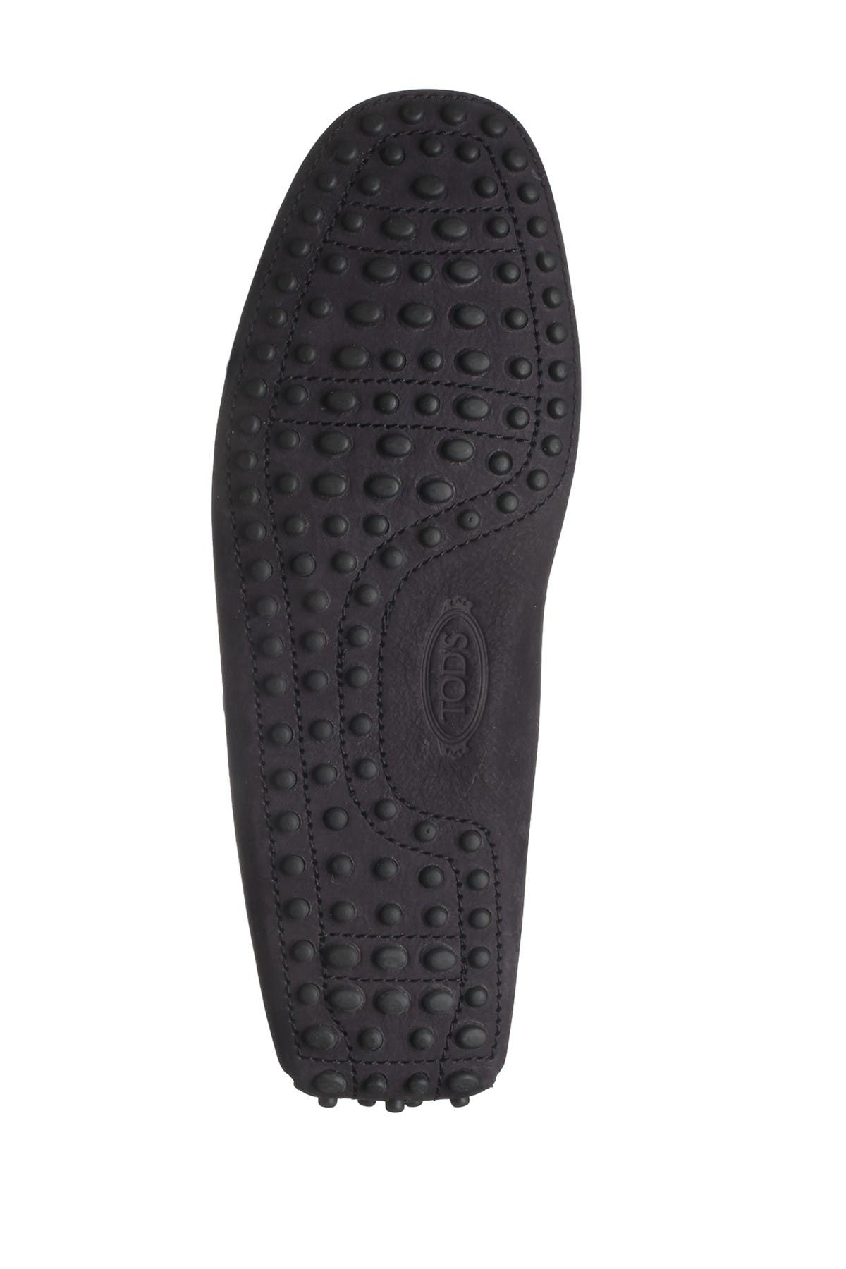 Tod's Laccetto Leather Driving Loafer, Alternate, color, 