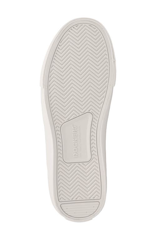Dockers ® Low Profile Lace Up Sneaker In White