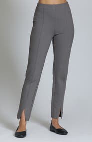 APNY Split Hem Pull-On Crop Slim Pants