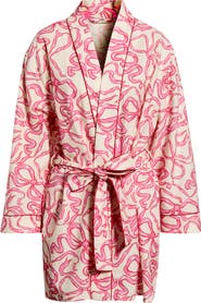 KILO BRAVA Print Cotton Robe