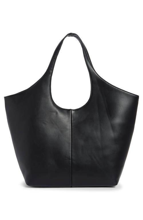 Urban Expressions Handbags Faux Leather Tote Bag In Black