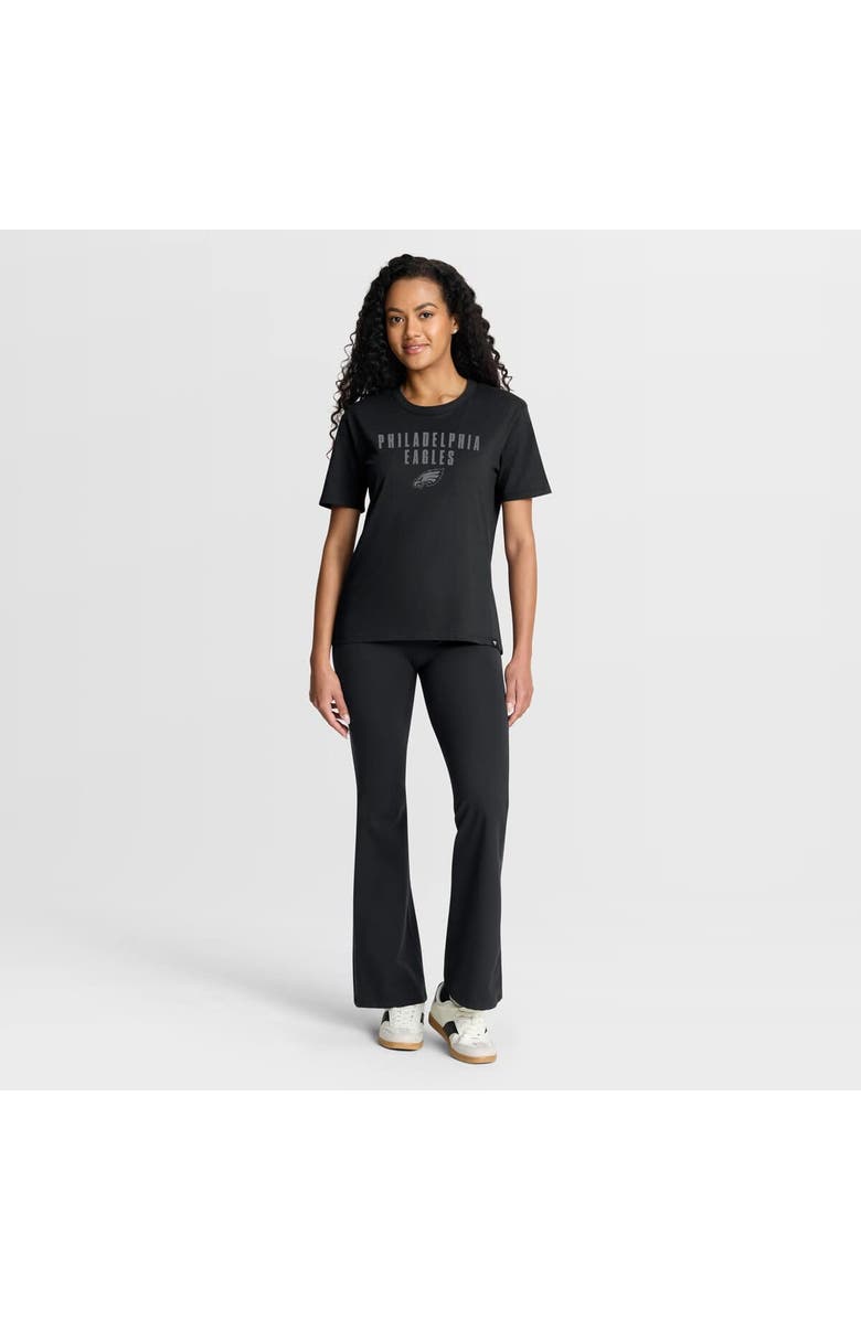 FANATICS Women's Fanatics Black Philadelphia Eagles Blackout Kneel Down Legacy T-Shirt, Alternate, color, Black