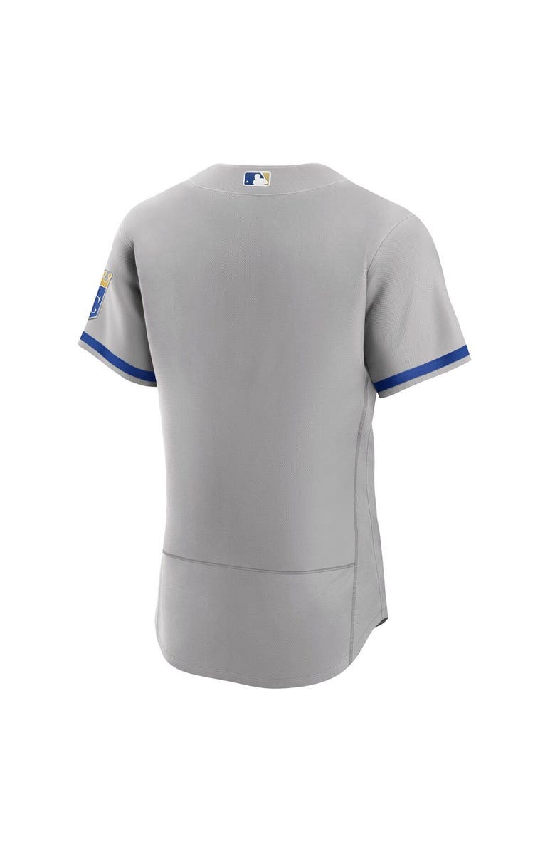 Nike Men's Nike Gray Kansas City Royals 2022 Road Authentic Jersey, Alternate, color, Gray