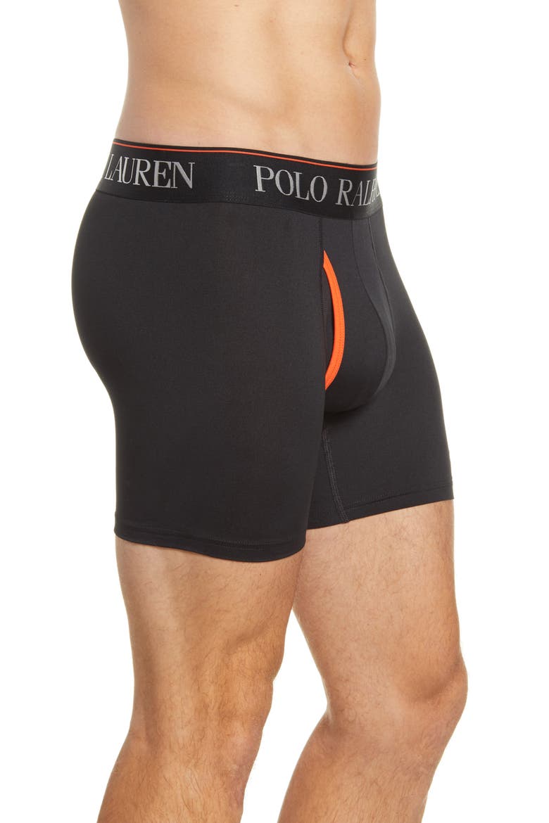 4D 3-Pack Boxer Briefs, Alternate, color, BLACK