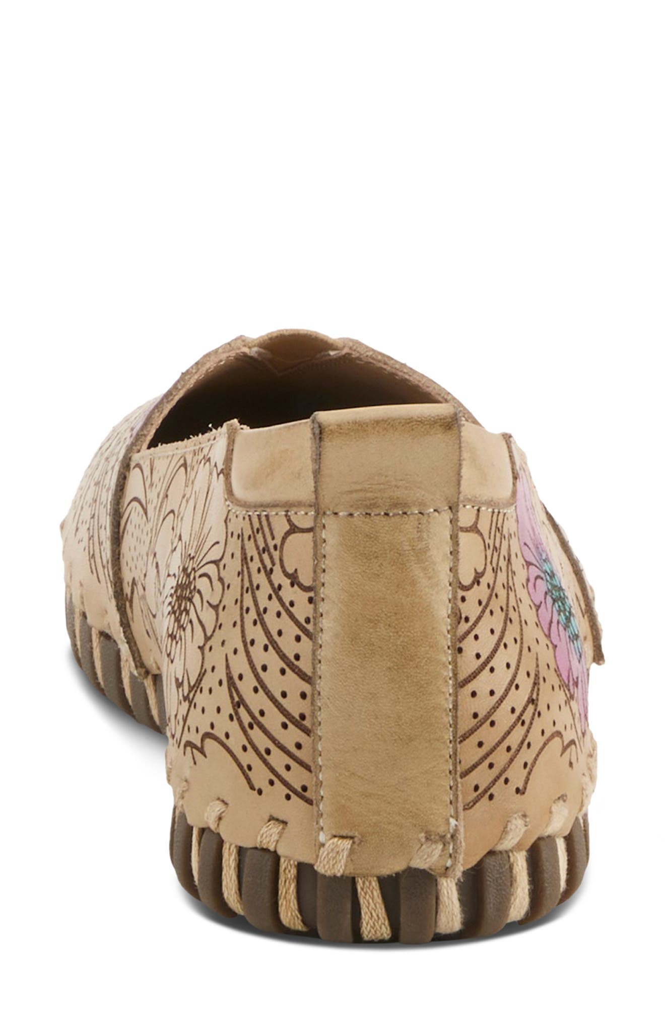 Modesty Flat, Alternate, color, BEIGE MULTI