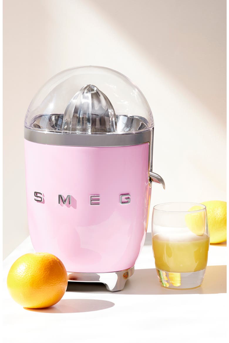 50s Retro Style Citrus Juicer, Alternate, color, BLACK