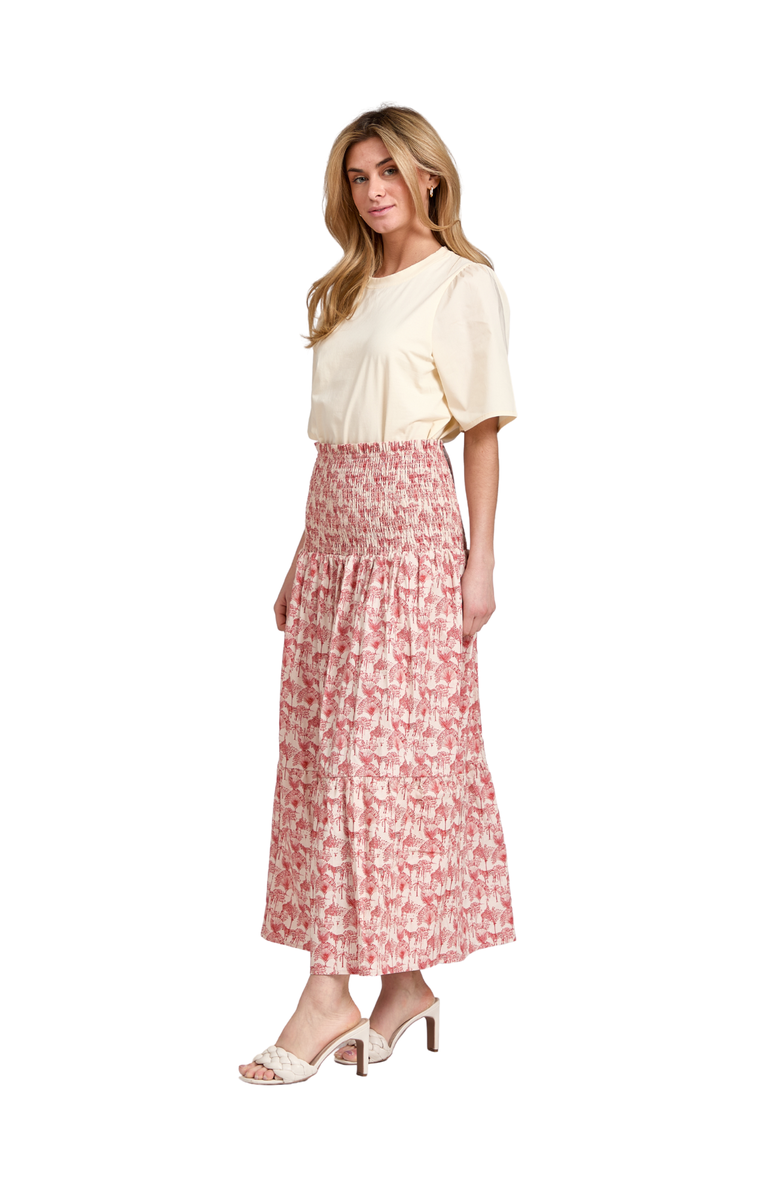 Taylor Tillman Leah Skirt, Alternate, color, Red Safari