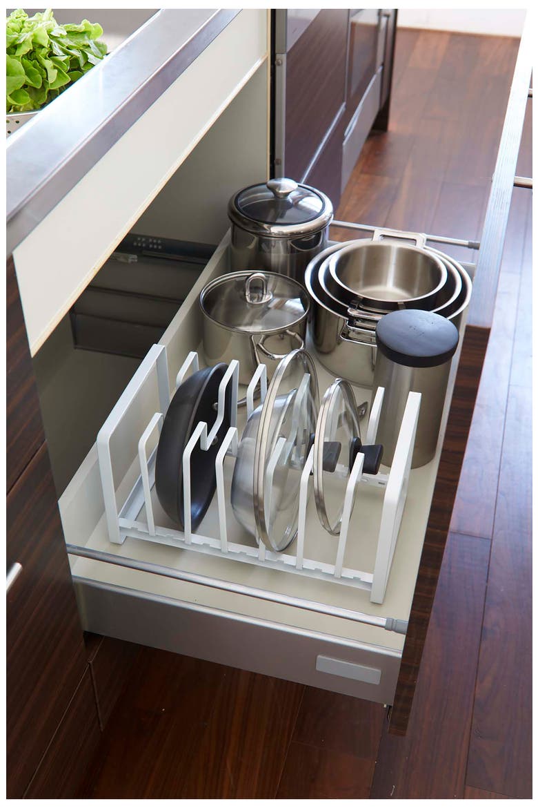 Cupboard Storage Rack, Alternate, color, WHITE