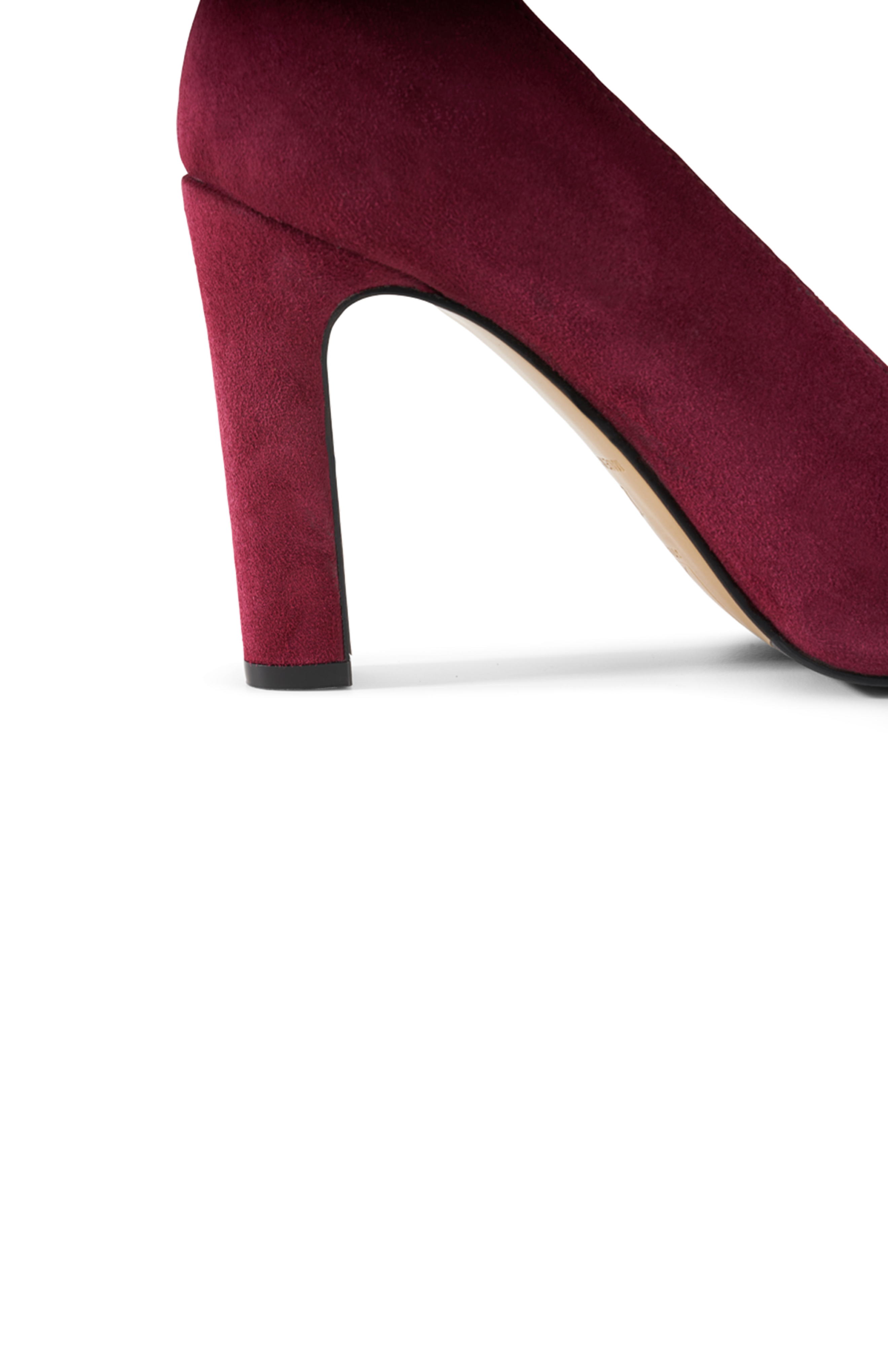Jackie Orthopedic Suede Pumps, Alternate, color, Cherry Suede