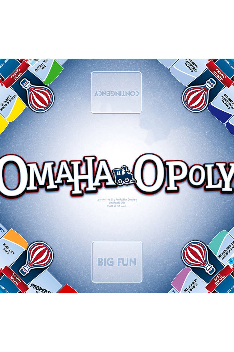 Omahaopoly Monopoly Board Game, Alternate, color, Multicolored