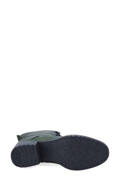 Miz Mooz Juke Lace Up Bootie In Green