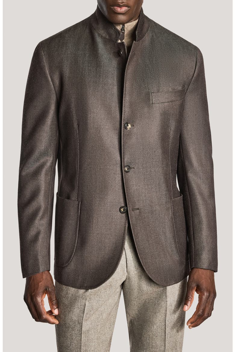 Cary Wool Chore Jacket, Main, color, BROWN