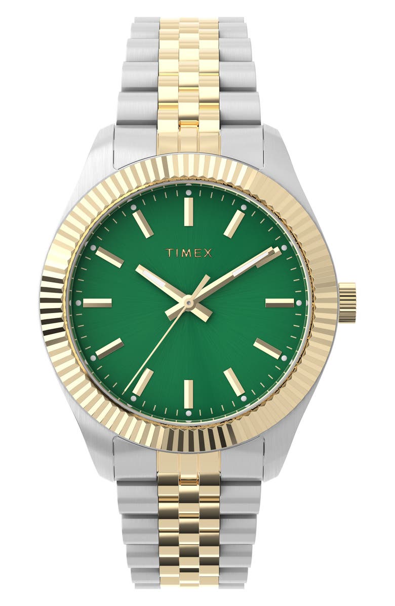 Timex<sup>®</sup> Legacy Two-Tone Bracelet Watch, 36mm, Main, color, Two Tone