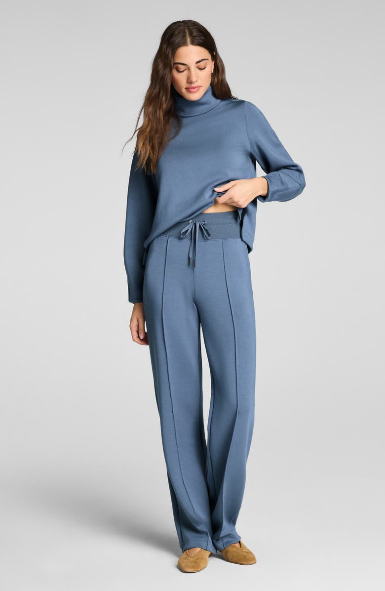 SPANX<sup>®</sup> AirEssentials Luxe Straight Leg Pants, Alternate, color, Rain