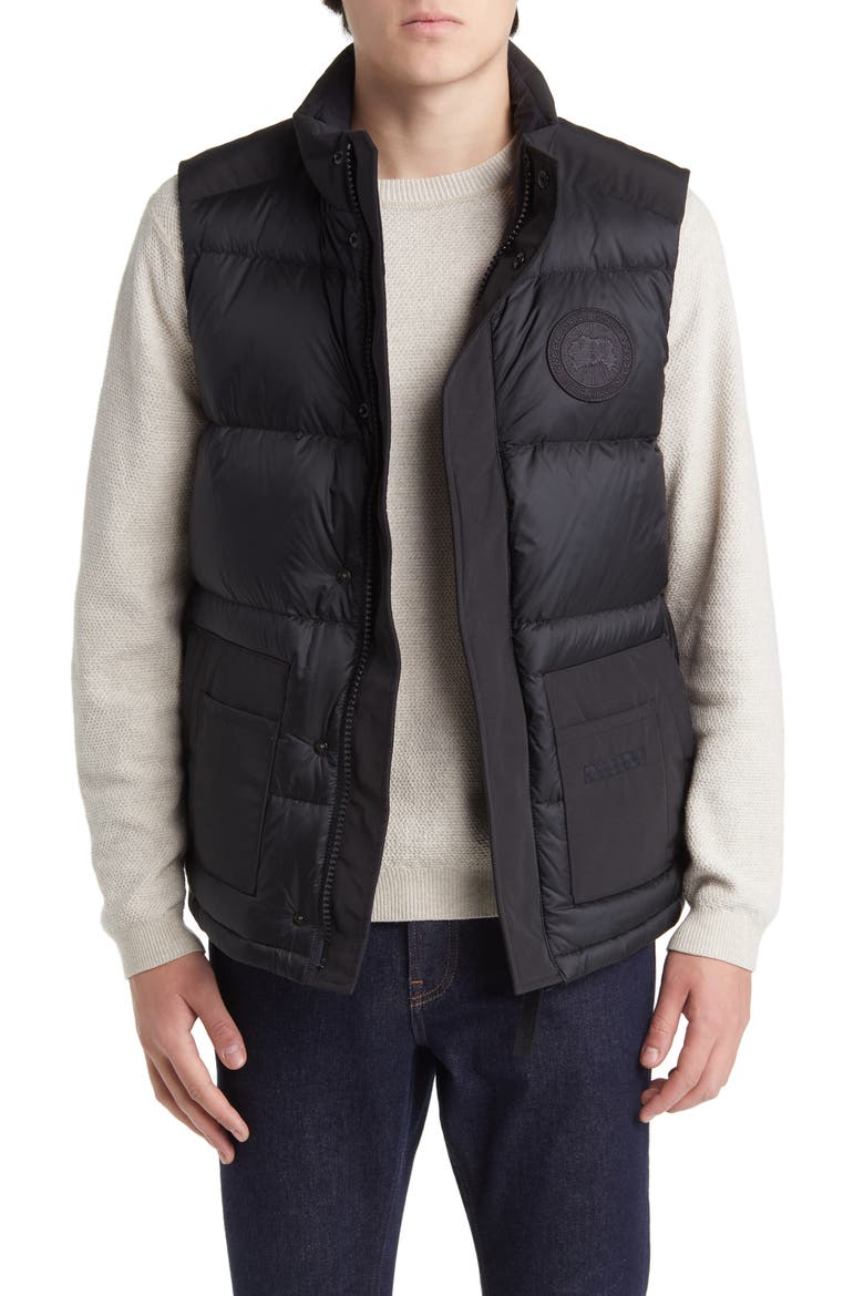 Paradigm Freestyle 625 Fill Power Down Puffer Vest, Main, color, BLACK