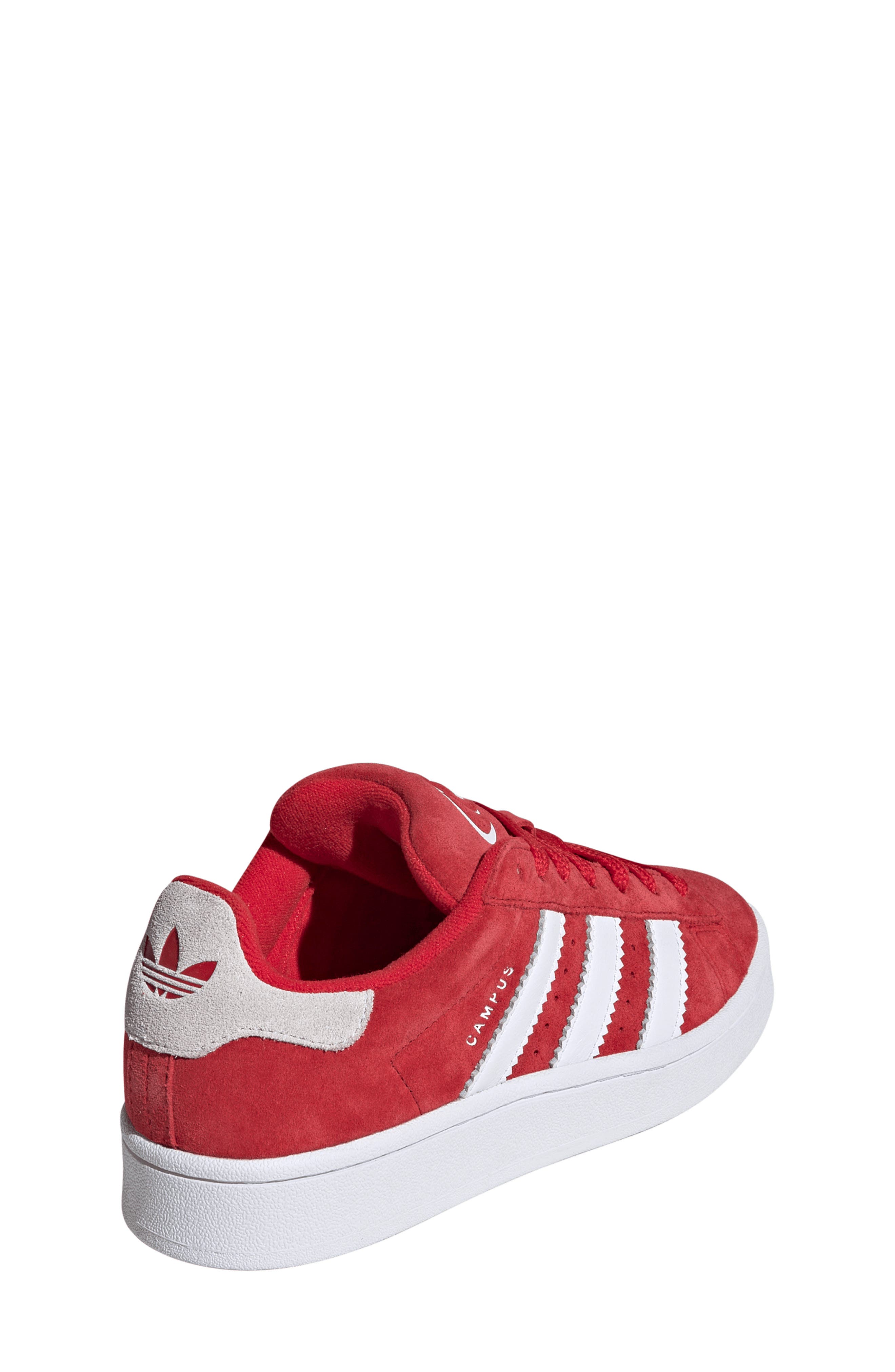 adidas Kids' Campus 00s Sneaker, Alternate, color, Scarlet/ Footwear White