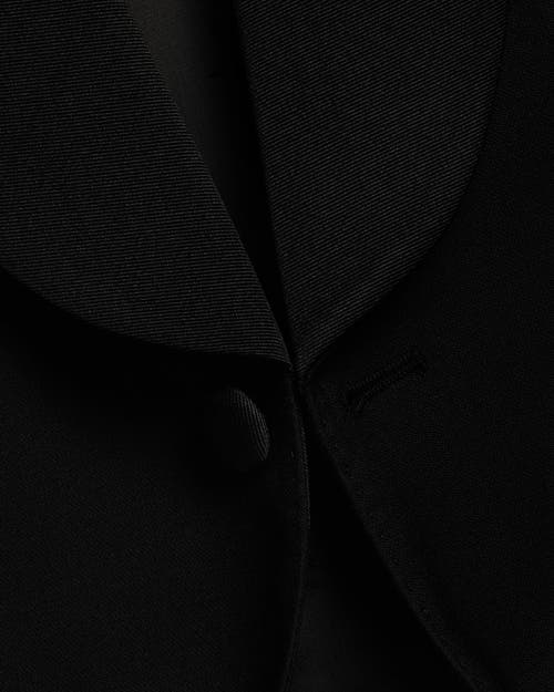Charles Tyrwhitt Shawl Dinner Suit Jacket In Black