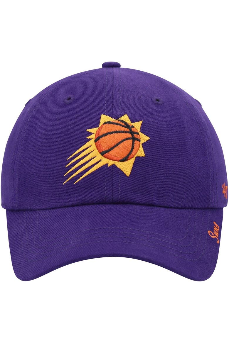 Women's '47 Purple Phoenix Suns Miata Clean Up Adjustable Hat, Alternate, color, Purple