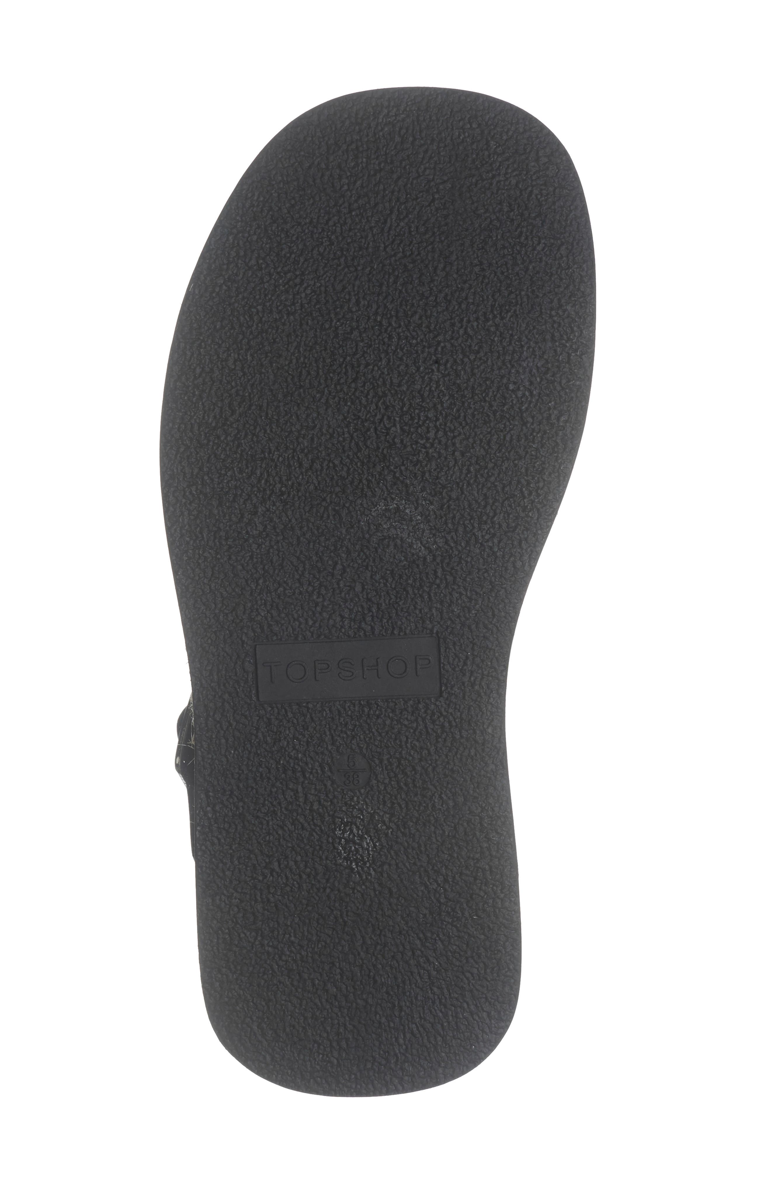 Topshop Jenna Espadrille Flatform Sandal, Alternate, color, 