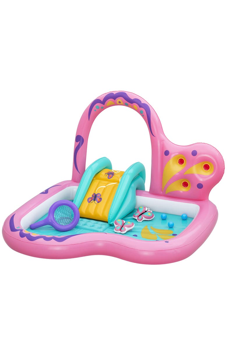 H2OGO! Inflatable Water Play Center & Pool, Butterfly Wonder, Main, color, Multicolored