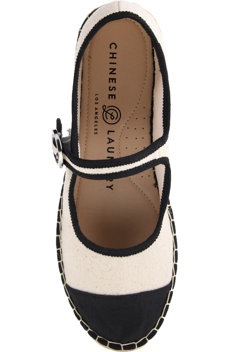 Chinese Laundry Palomaa Espadrille Mary Jane Cap Toe Flat, Alternate, color,