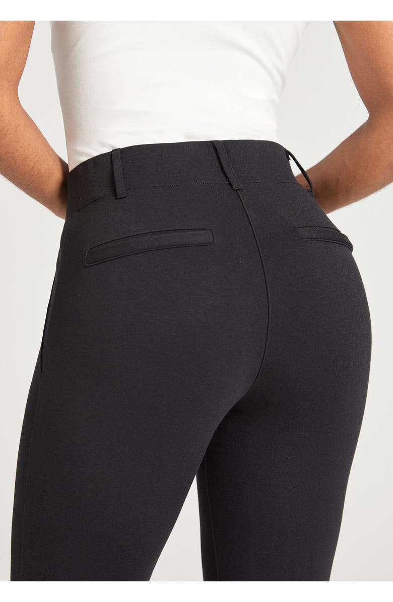 Betabrand Classic DPYP Dress Pant Yoga Pant | Skinny, Alternate, color, Black