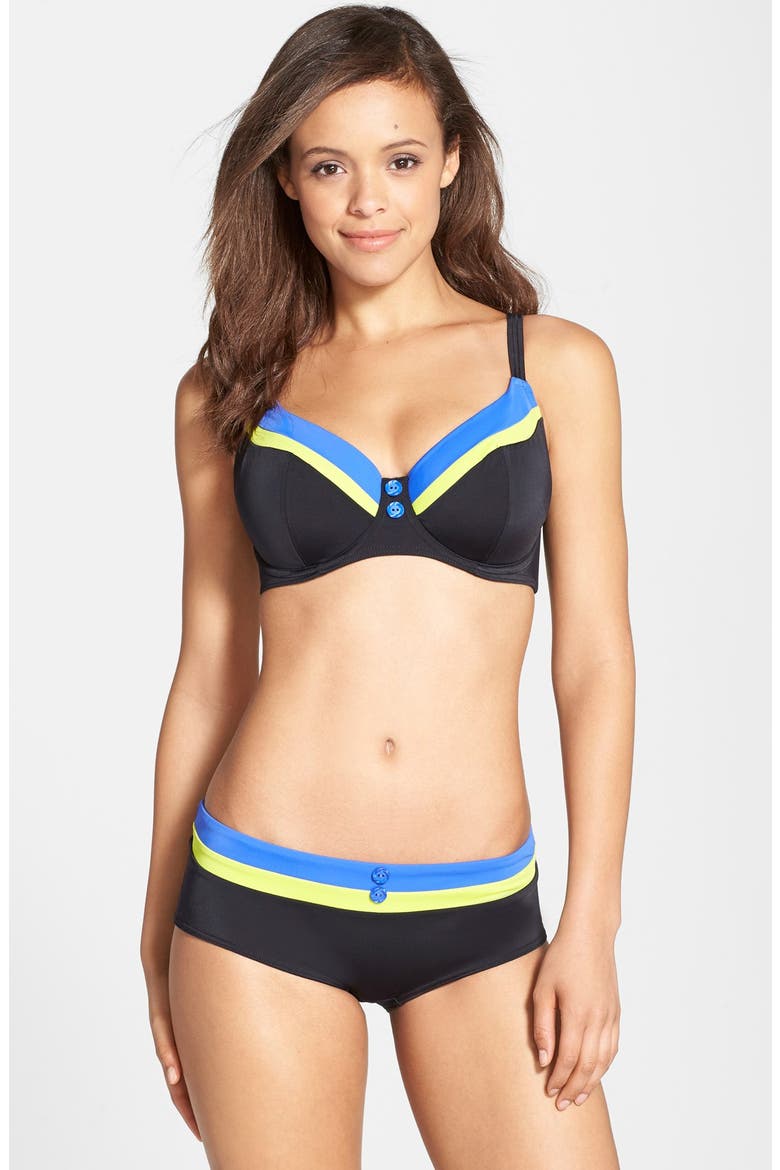 'Revival' Underwire Padded Bikini Top, Alternate, color, SURF