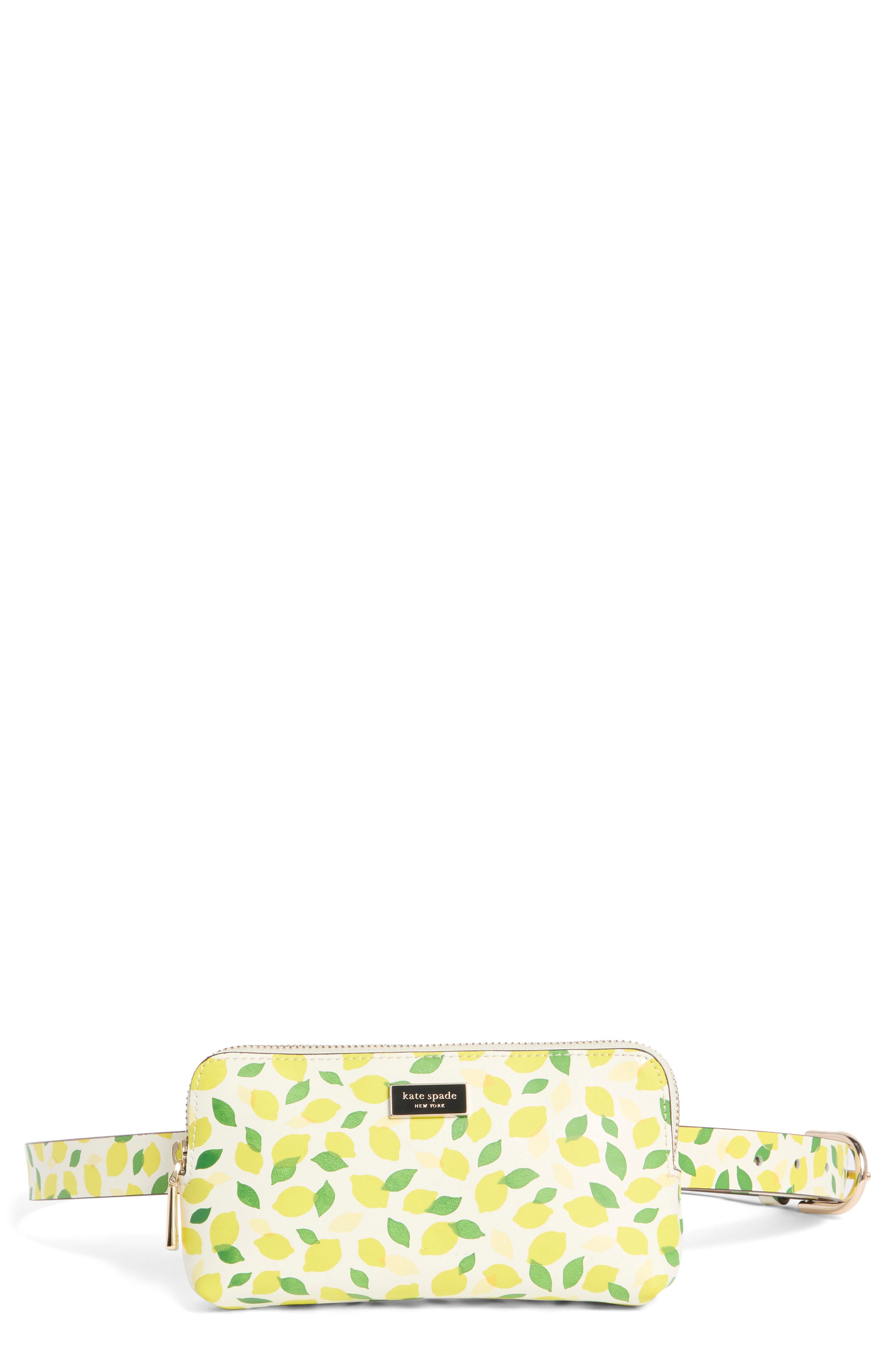 Kate Spade New York zip top belt bag, Main, color, 