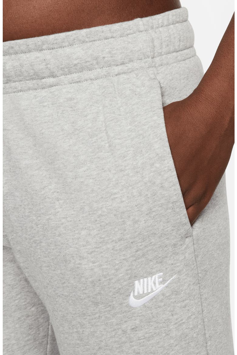Club Fleece Sweatpants, Alternate, color, 063 D GR H/WHITE